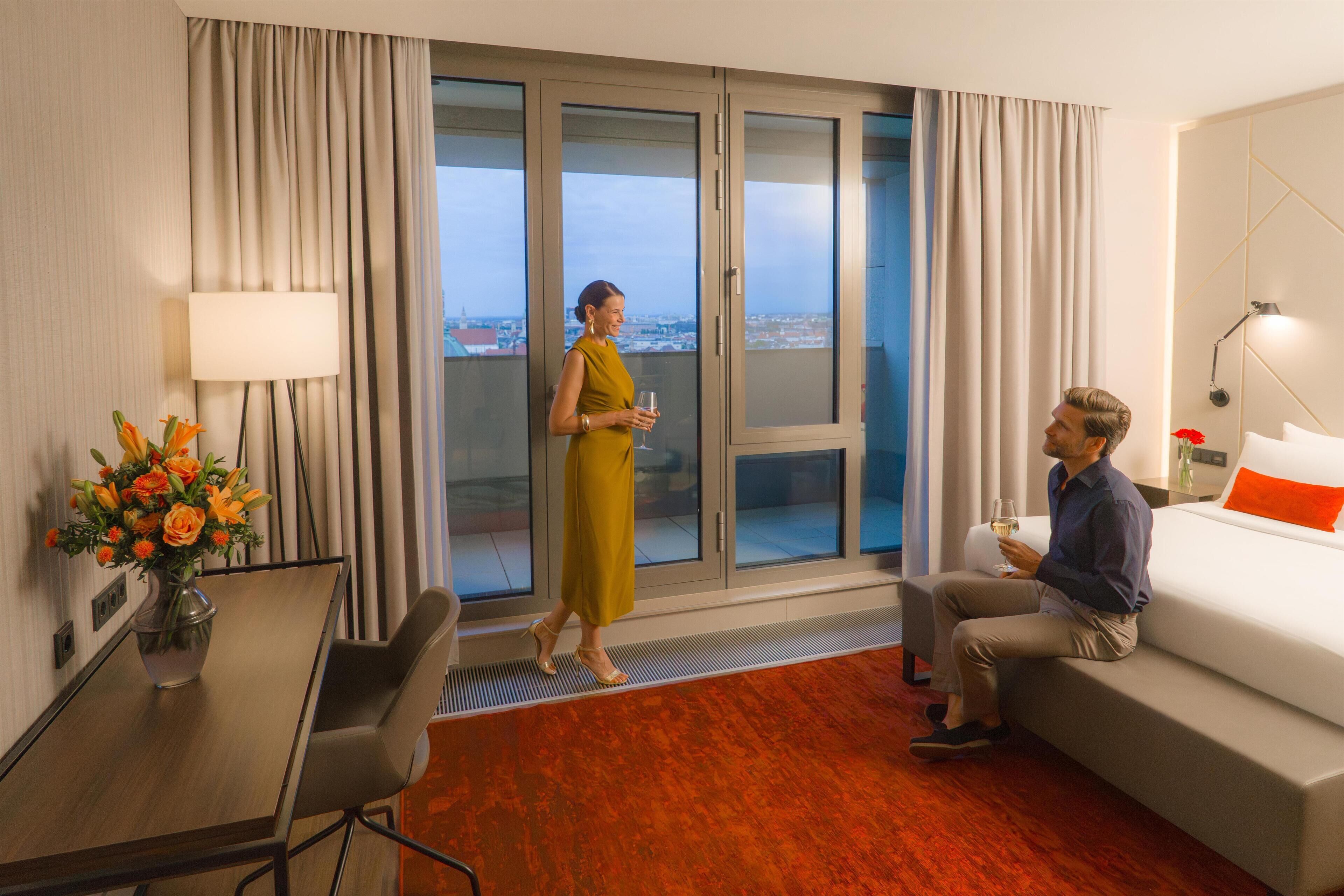 Premium Room, Terrace (View) | Premium bedding, minibar, in-room safe, desk