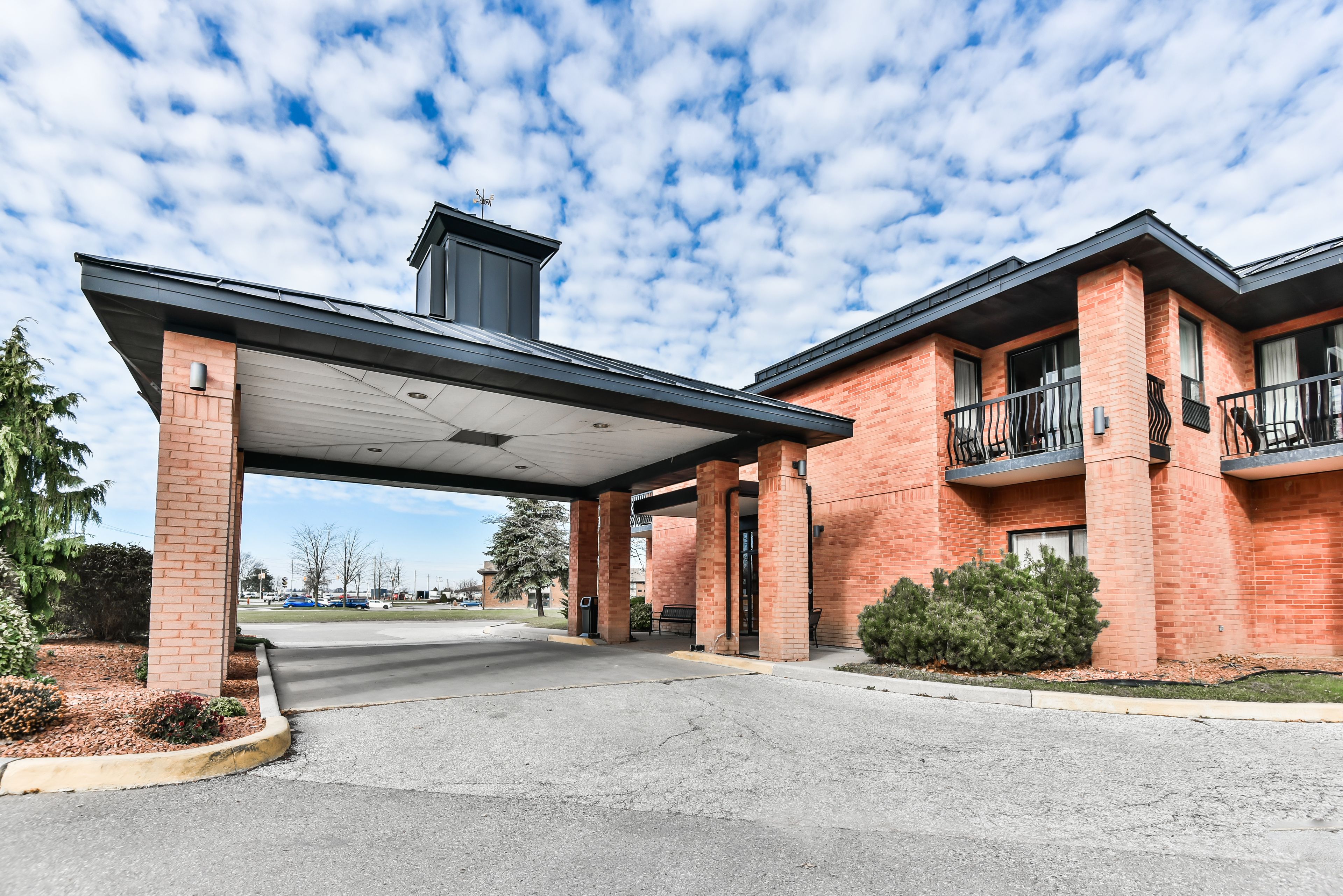 Ingresso della struttura. Travelodge by Wyndham Chatham