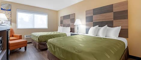 Suite, 2 Queen Beds, Non Smoking | Minibar, in-room safe, desk, free WiFi