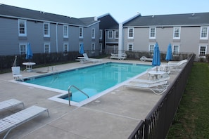 Seasonal outdoor pool