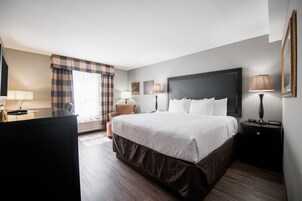 Standard Room, 1 King Bed with Sofa bed, Non Smoking | Desk, laptop workspace, blackout drapes, iron/ironing board