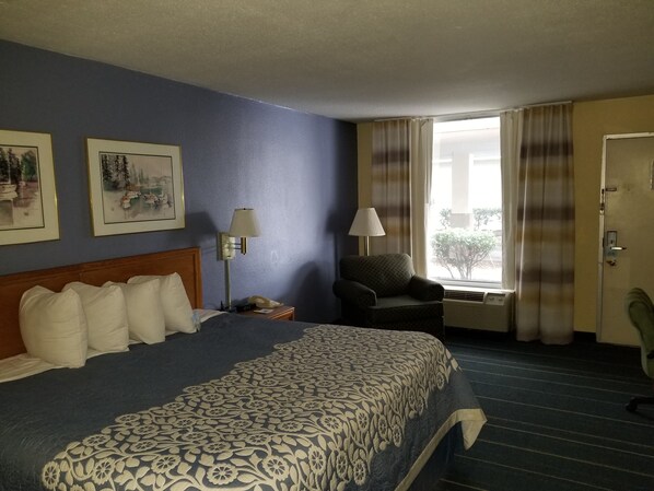 In-room safe, desk, blackout curtains, iron/ironing board