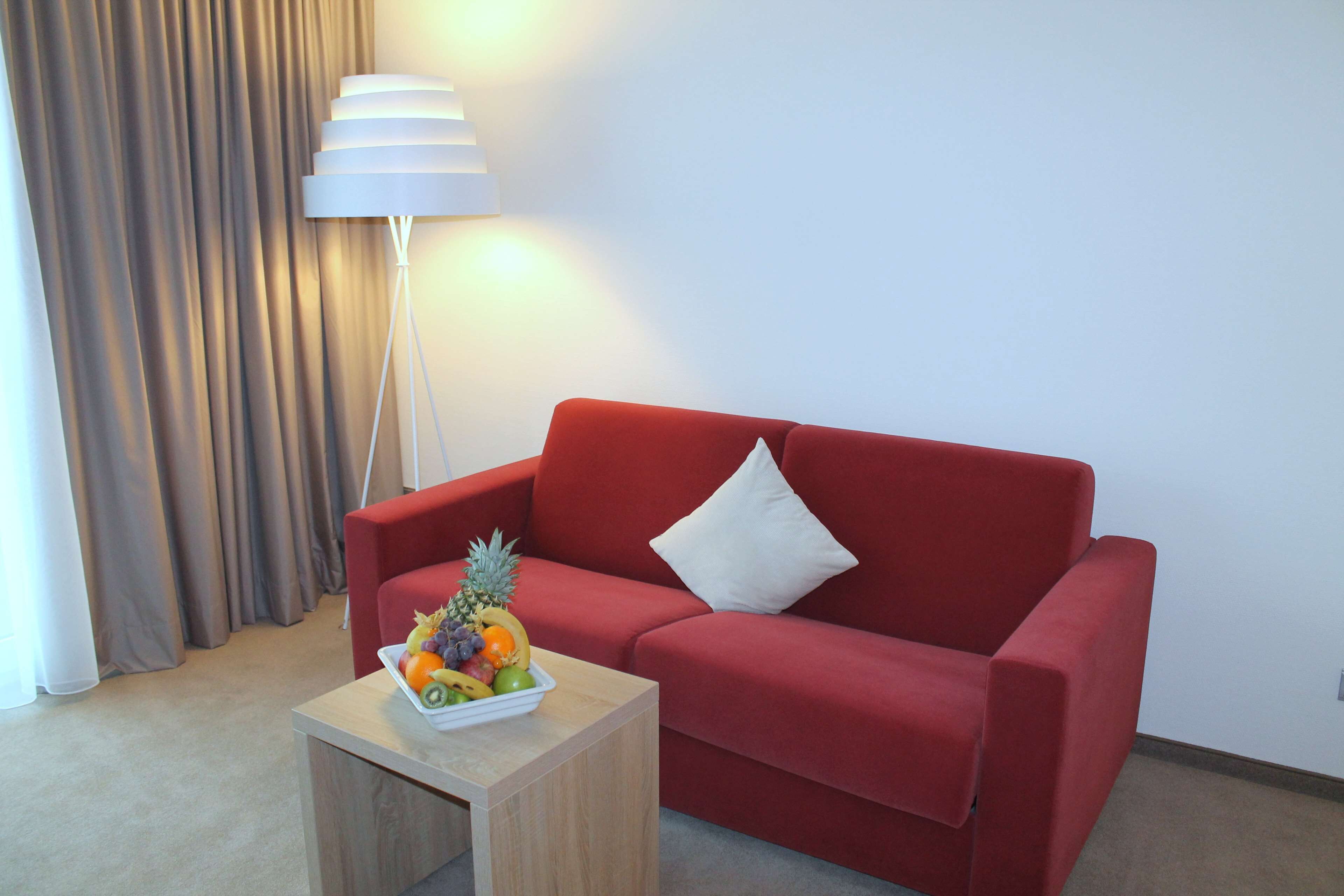 deluxe room, 1 double bed, kitchenette | 1 bedroom, minibar, in-room safe, blackout curtains
