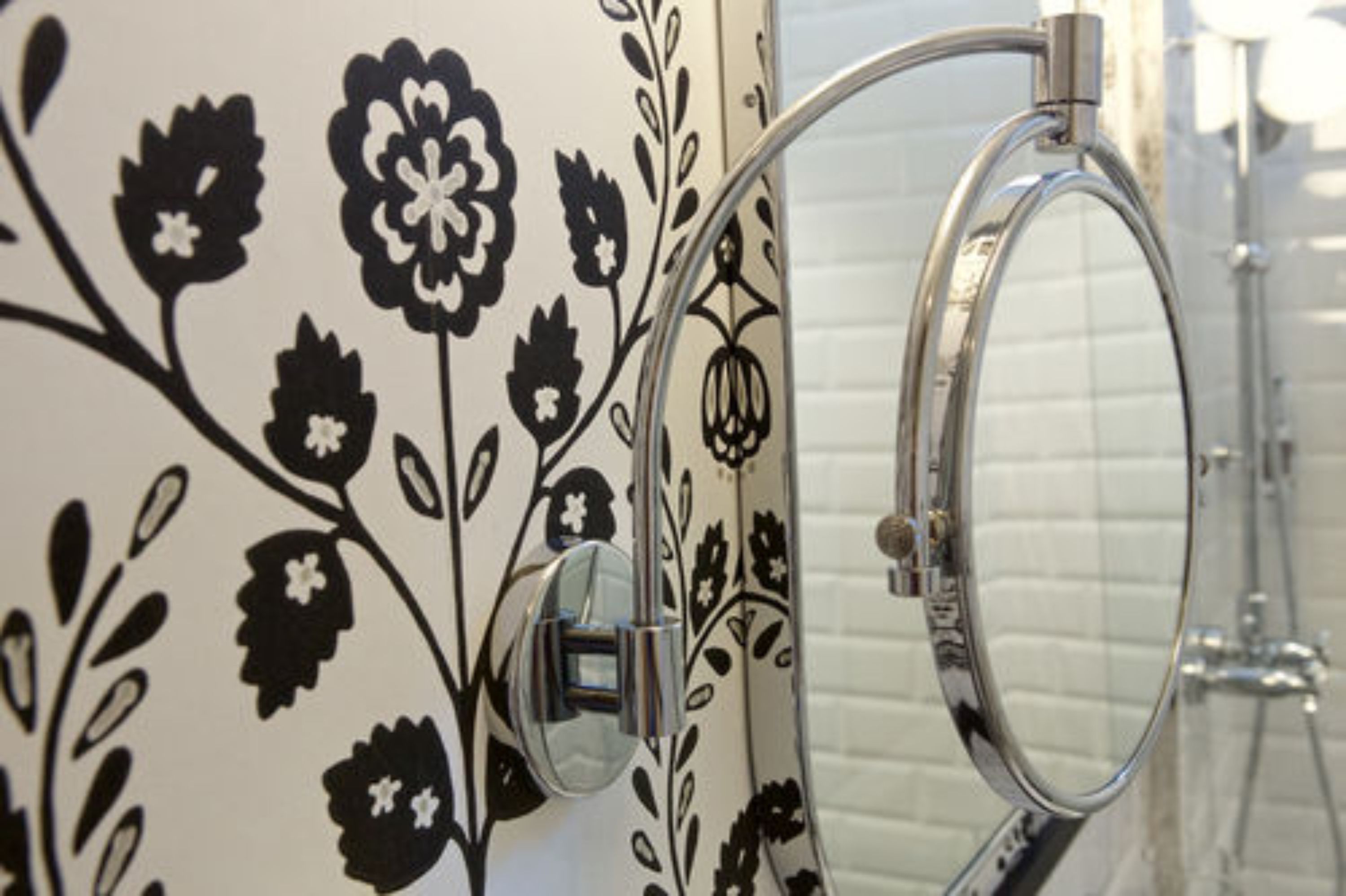 rainfall showerhead, hair dryer, bidet, towels