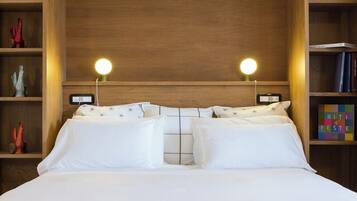 Suite panoramica | Biancheria da letto di alta qualità, copriletto in piuma