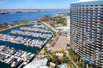 Beach/ocean view at Marriott Marquis San Diego Marina