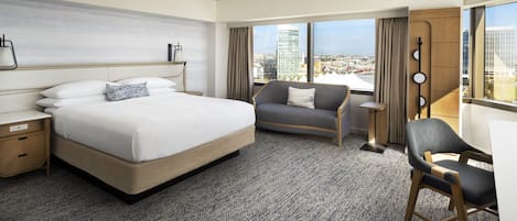 Premium bedding, in-room safe, desk, blackout curtains