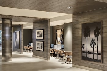 Business center at Marriott Marquis San Diego Marina