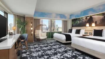 1 habitación y ropa de cama de alta calidad