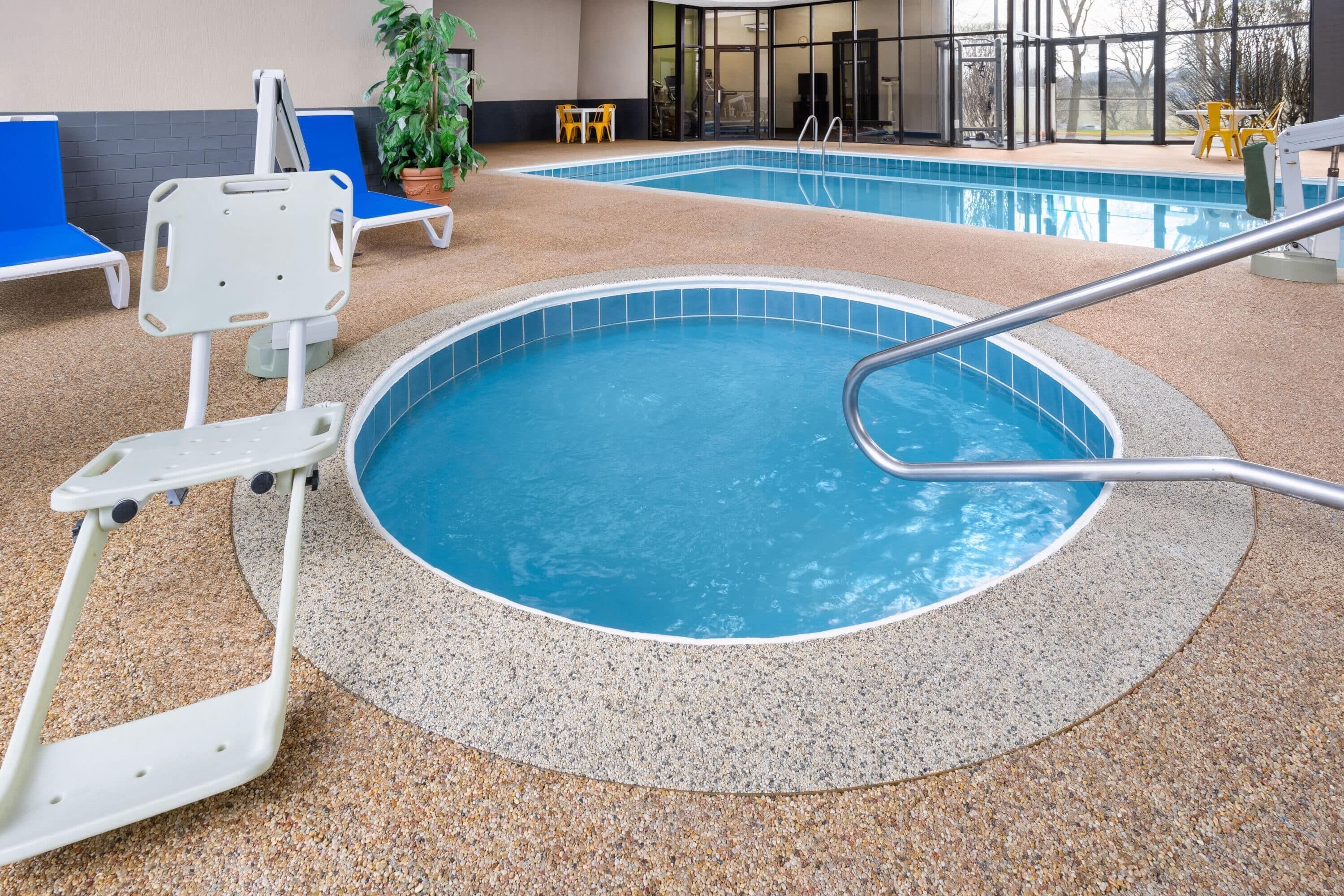 Piscine couverte