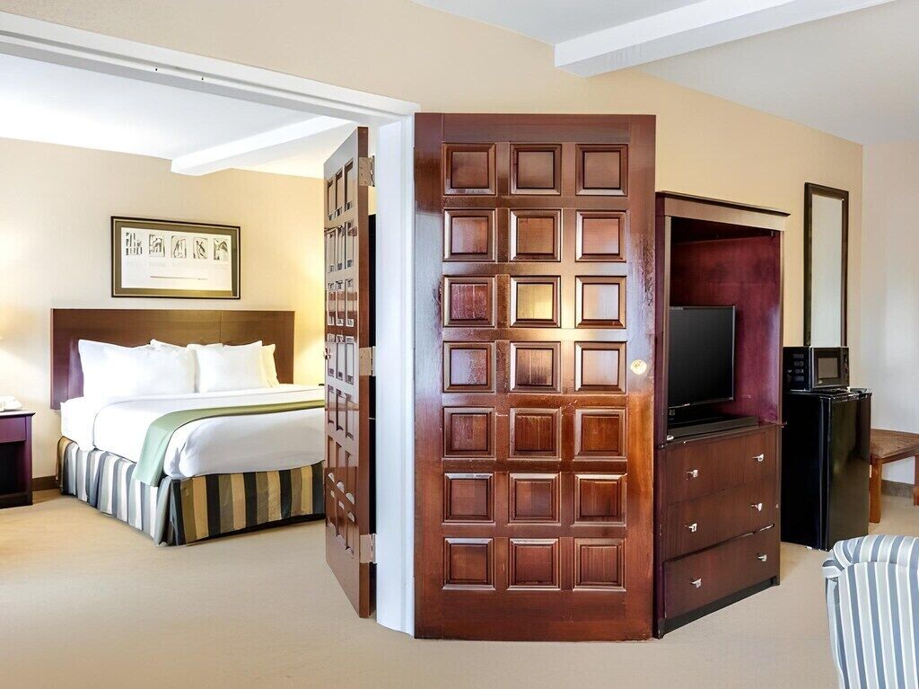 Kamar Standar, 1 Tempat Tidur King, patio | Meja kerja, ruang kerja ramah laptop, dan kedap suara