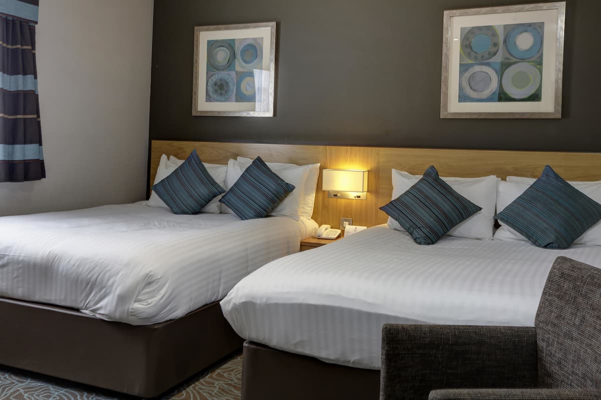 Standard Room, 2 Double Beds, Non Smoking