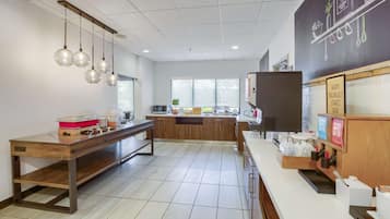 Gratis morgenmadsbuffet