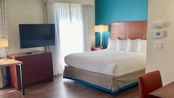 Hypo-allergenic bedding, desk, soundproofing, iron/ironing board