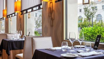 2 restaurants, breakfast, lunch, dinner served; local cuisine