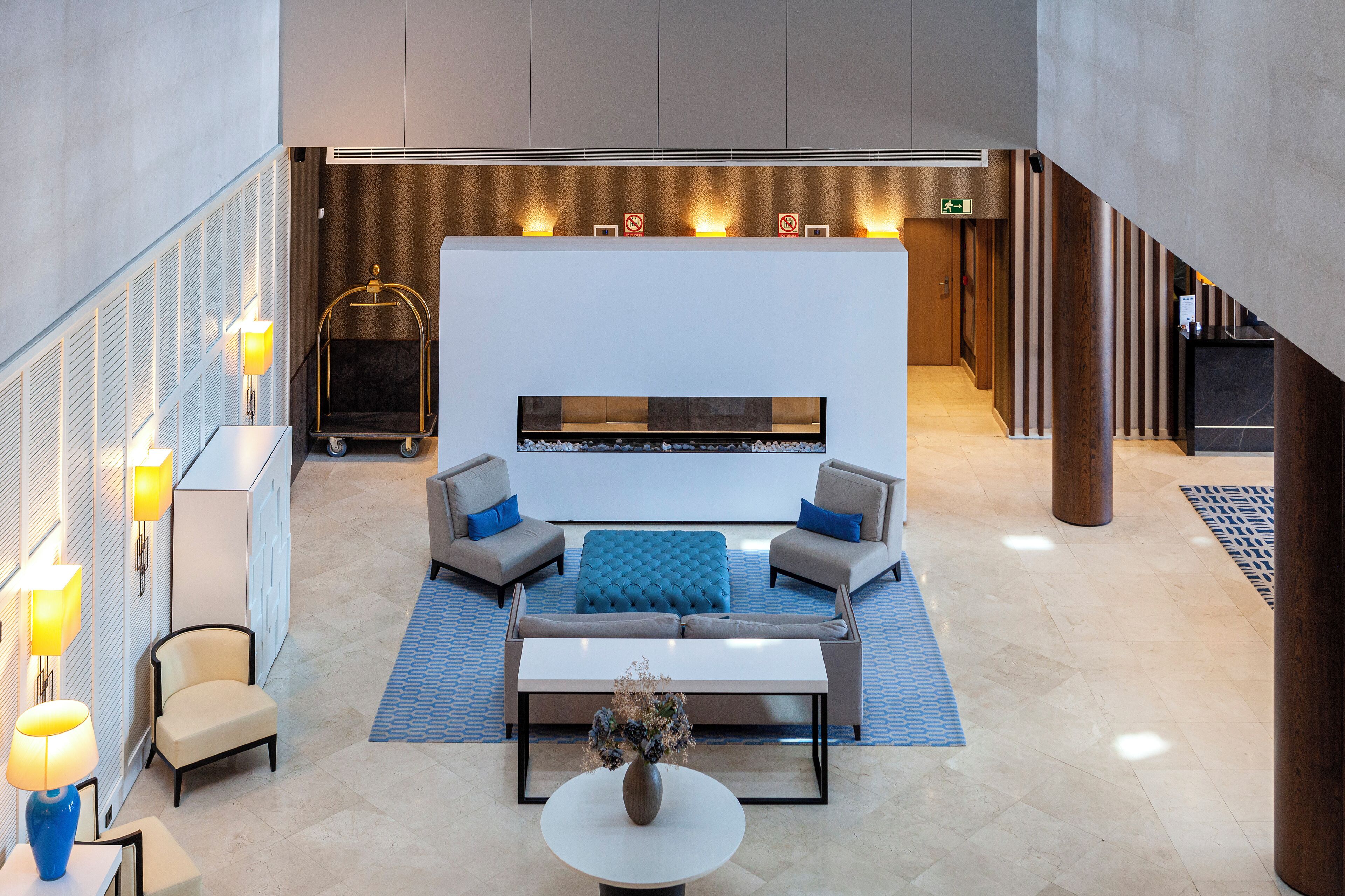 منطقة الجلوس في الردهة