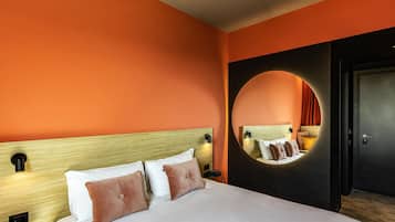 Junior Suite, 1 Double Bed | 1 bedroom, premium bedding, down comforters, minibar