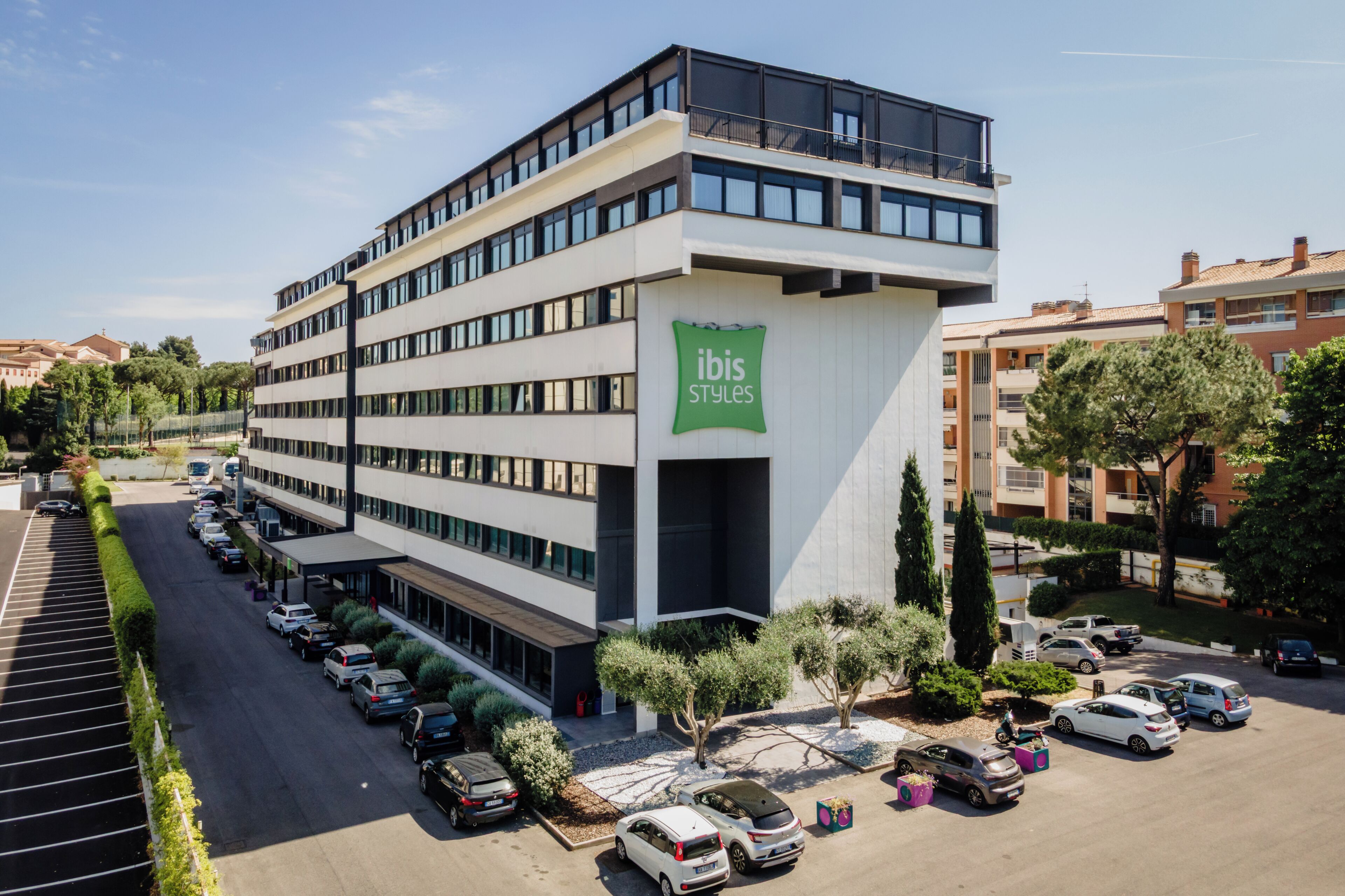 Fassade der Unterkunft