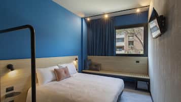 1 soverom, sengetøy av topp kvalitet, dundyner og minibar