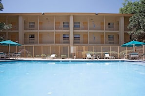 Seasonal outdoor pool