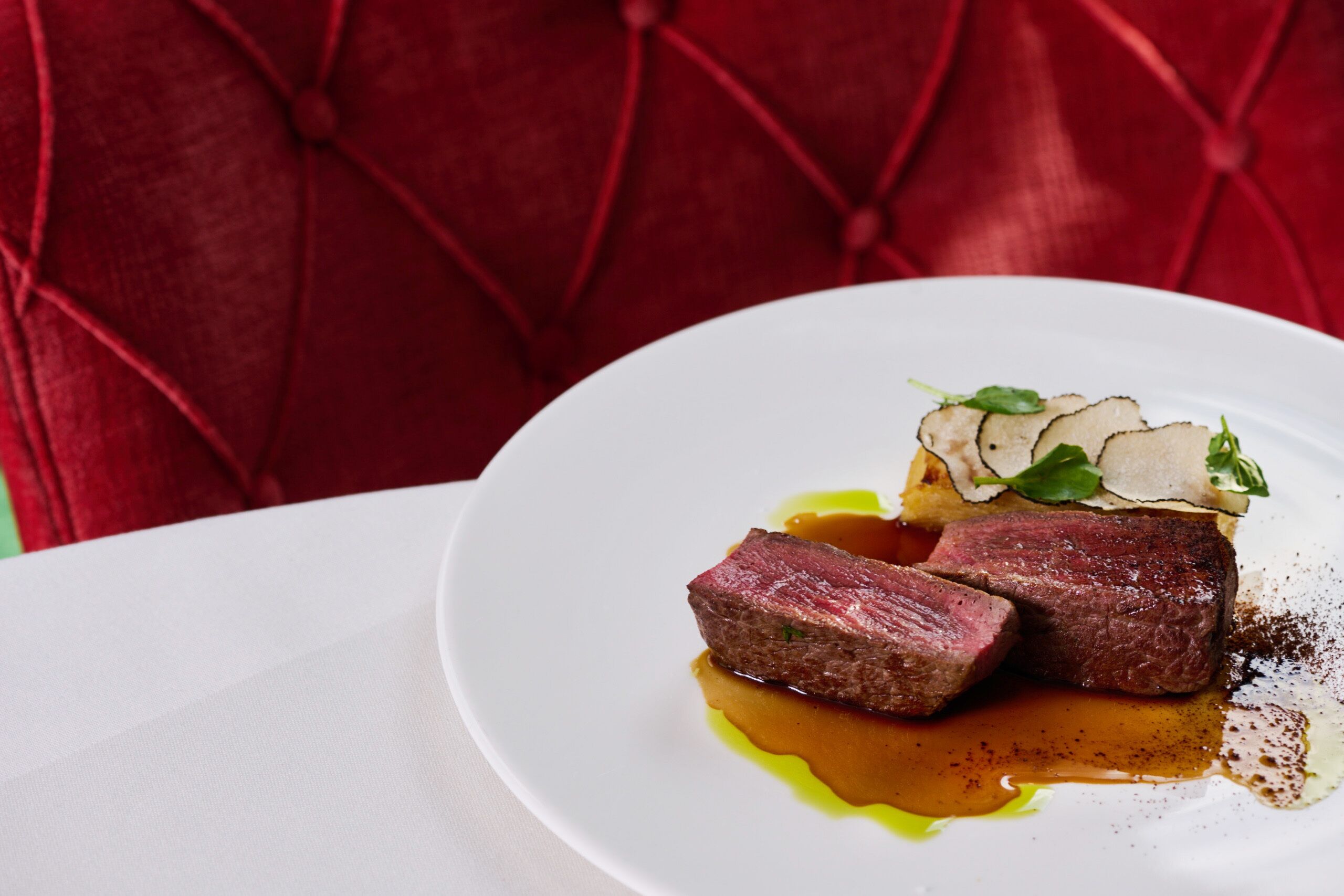 dinner served, mediterranean cuisine, al fresco dining