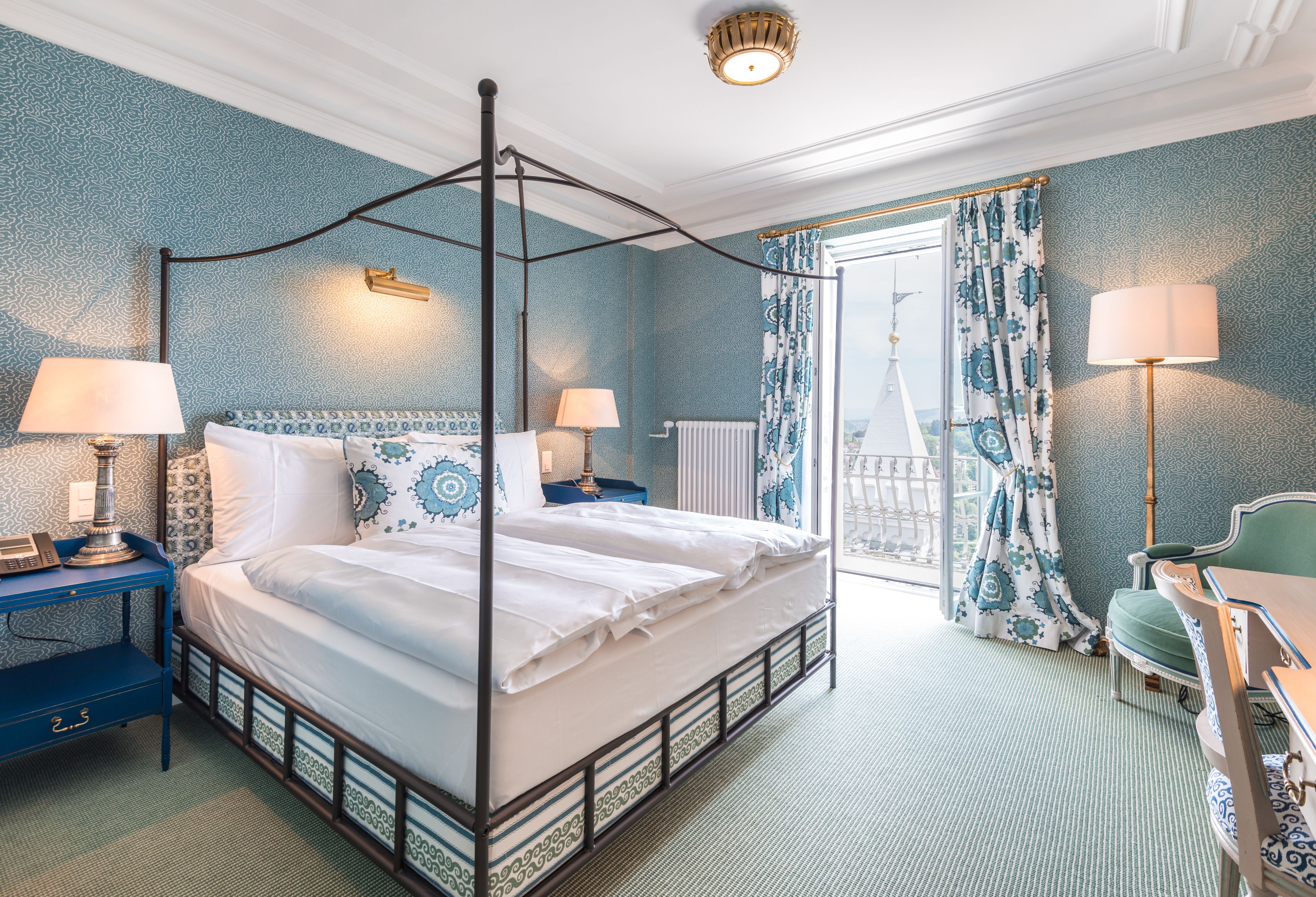 superior double room, lake view | view from room