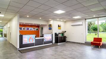 Check-in/check-out kiosk