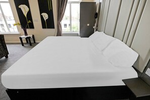 디럭스 스위트, 더블침대 1개 | 다리미/다리미판, 침대 시트