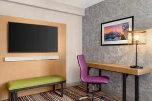 Standard Room, 2 Queen Beds, Roll-in Shower (Mobility) | Room amenity