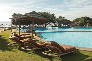 2 udendørs pools