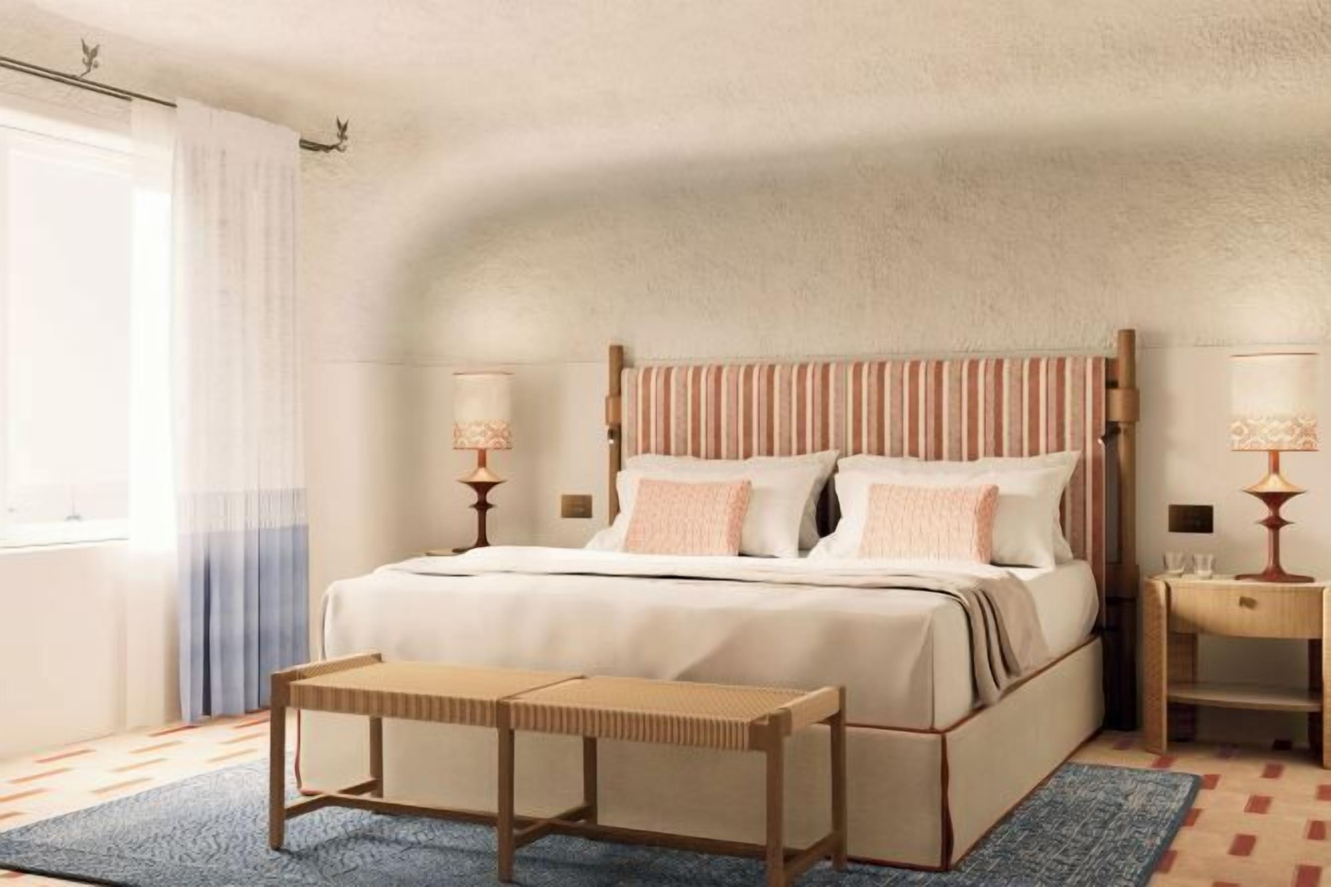 Down duvets, minibar, in-room safe, desk