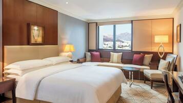 1 chambre, literie de qualité supérieure, surmatelas, minibar