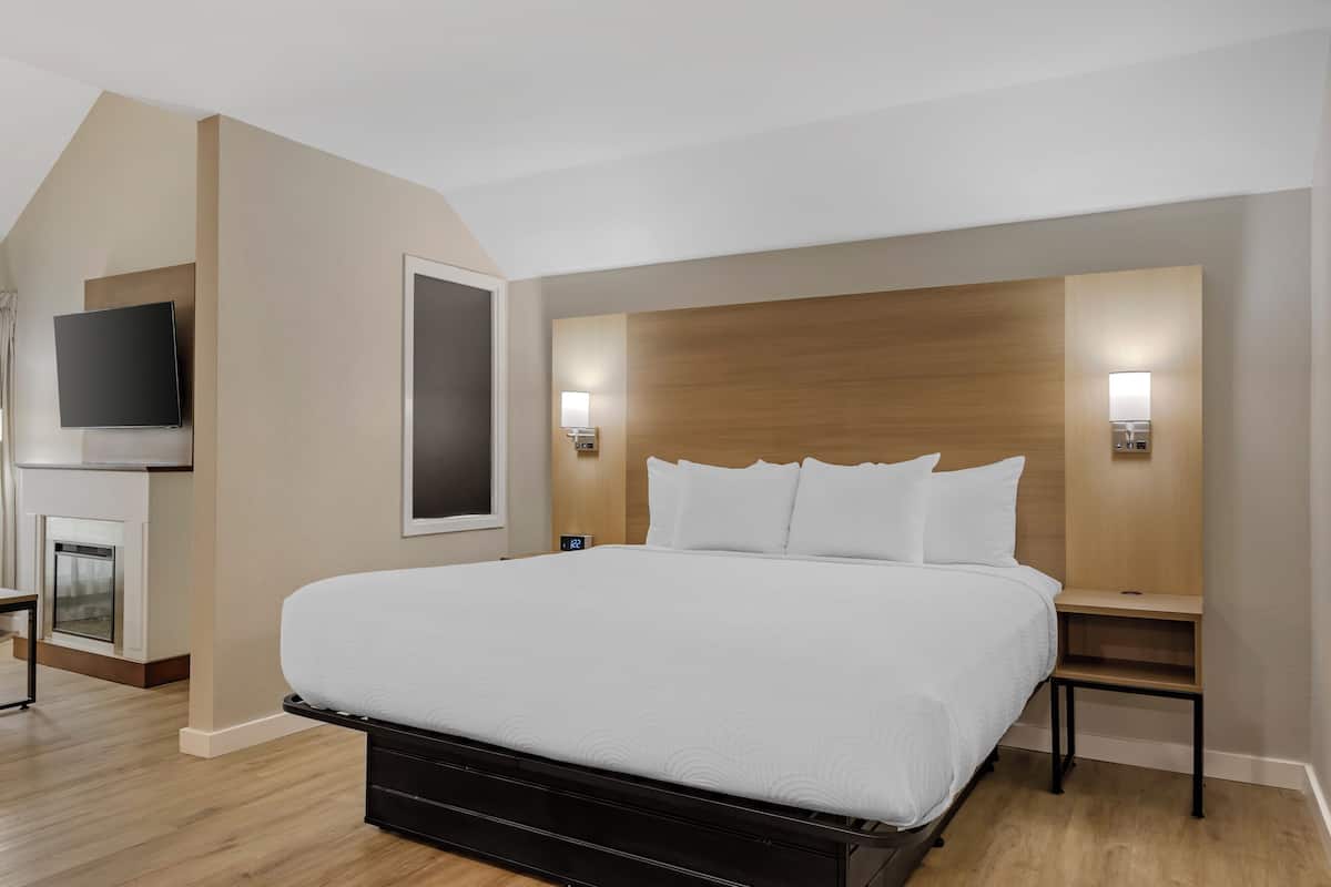 Ropa de cama de alta calidad y cortinas blackout