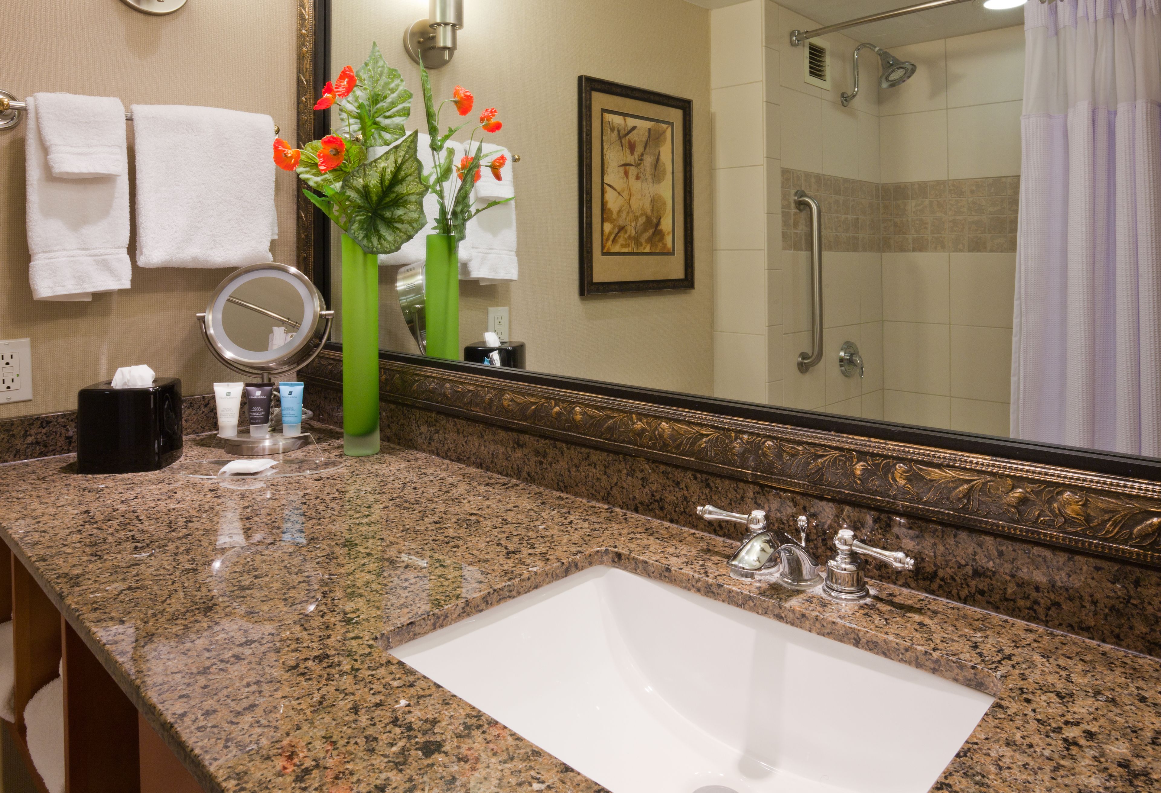 presidential suite, 1 king bed | bathroom | free toiletries, hair dryer, towels