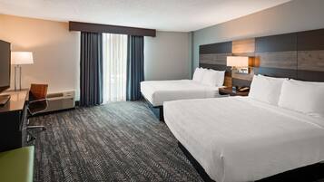 Standard Room, 2 Queen Beds, Non Smoking (Walk-in Shower;Pet Friendly)