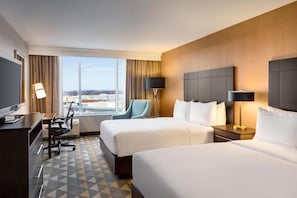 Room, 2 Queen Beds | Premium bedding, down comforters, pillowtop beds, in-room safe