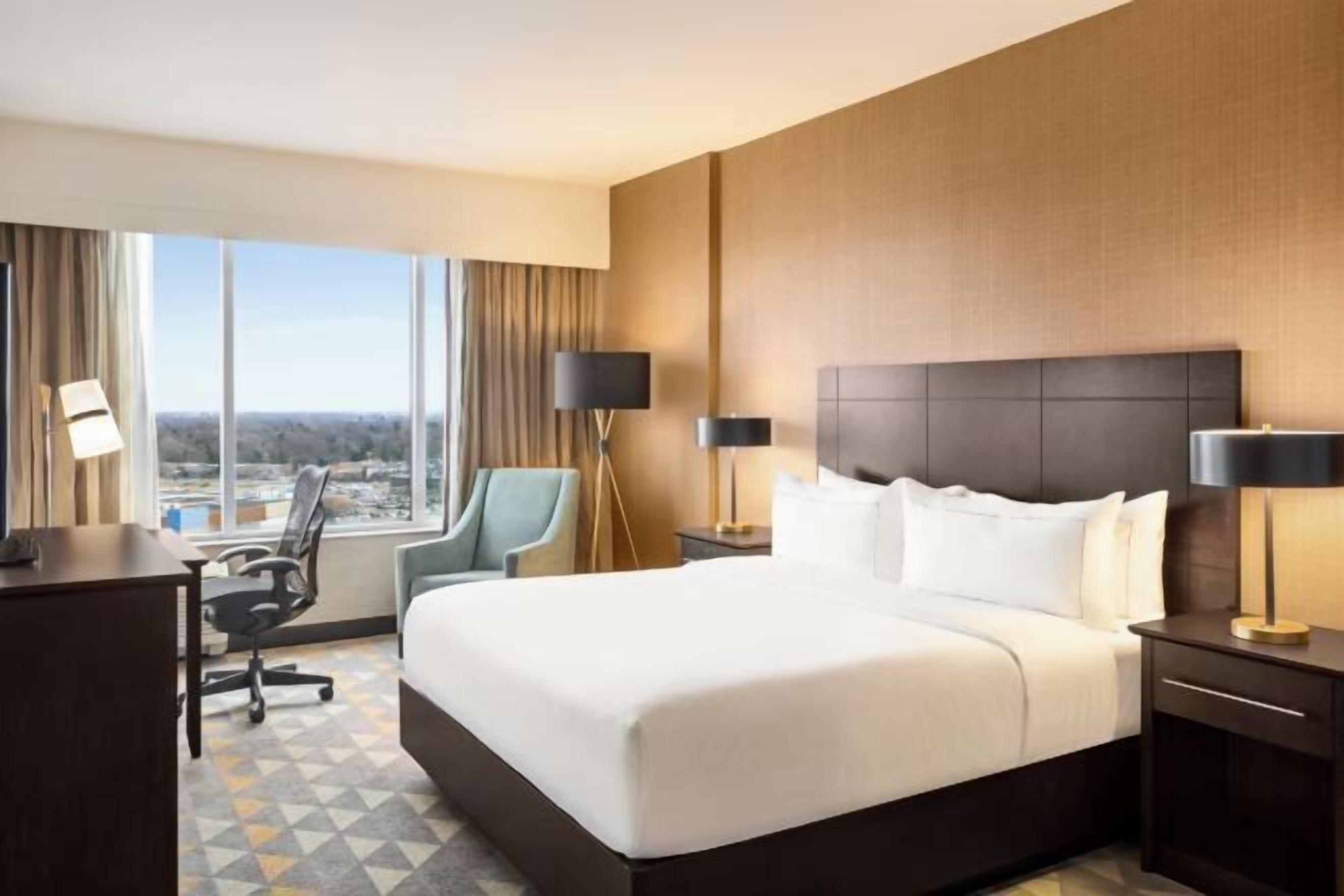 Premium bedding, down duvets, pillow-top beds, in-room safe