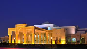 Front of property – evening/night