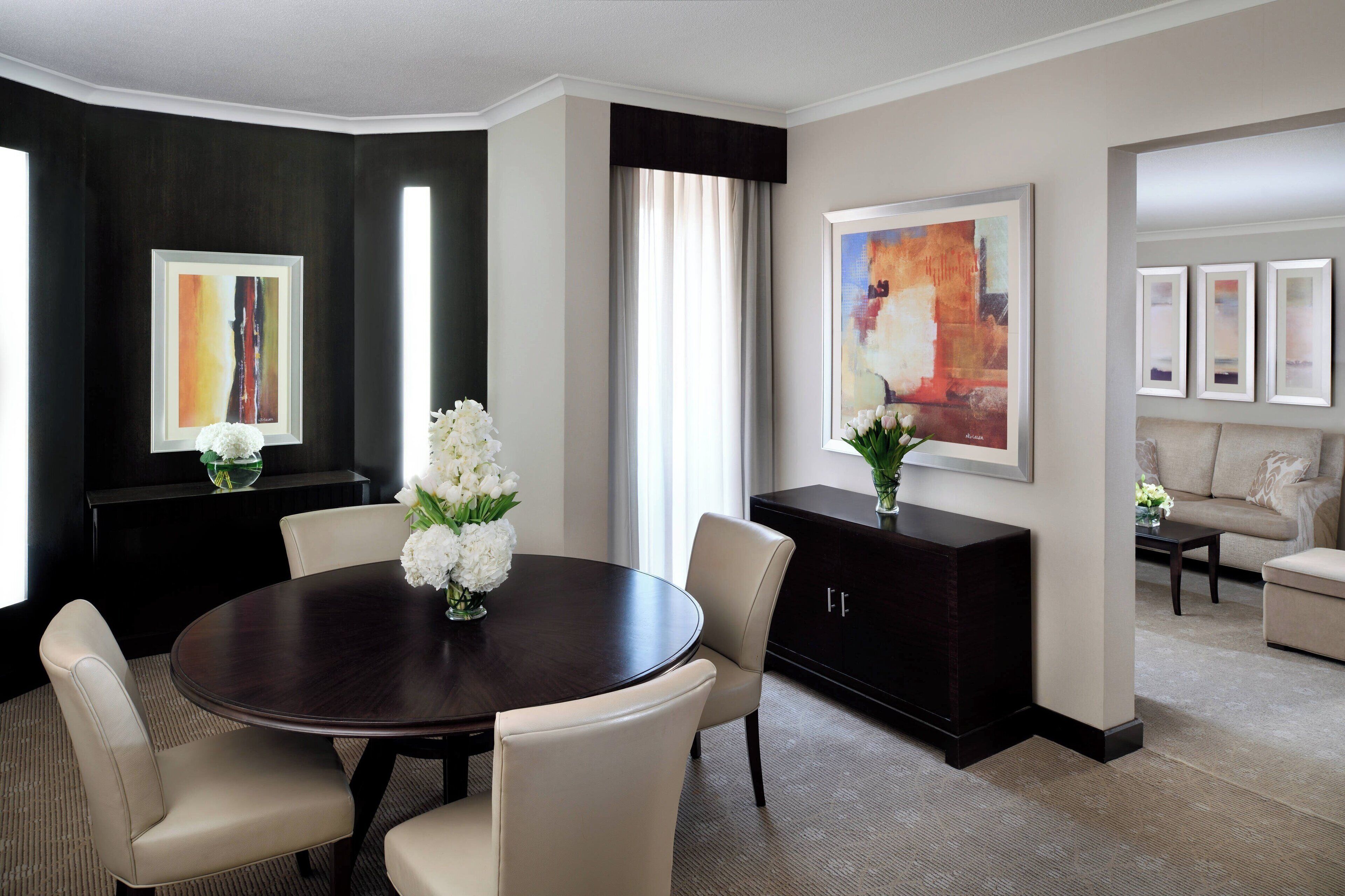 Premium bedding, down duvets, minibar, in-room safe