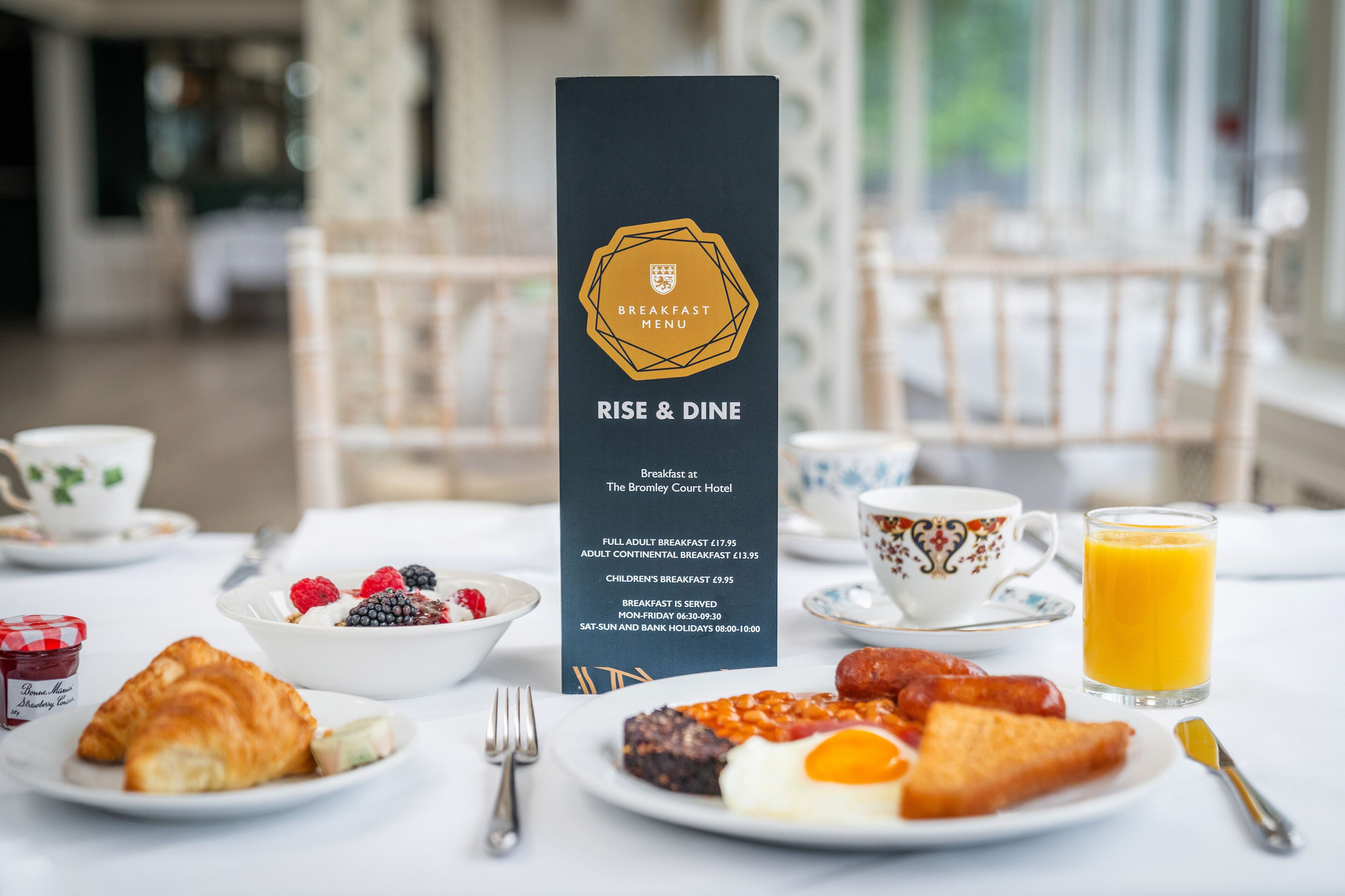 Breakfast buffet