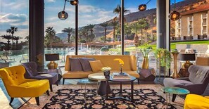 Sala de estar en el lobby