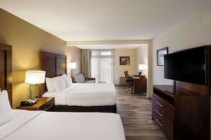 Room, 2 Queen Beds, Accessible, Non Smoking | Blackout drapes, iron/ironing board, free WiFi, bed sheets