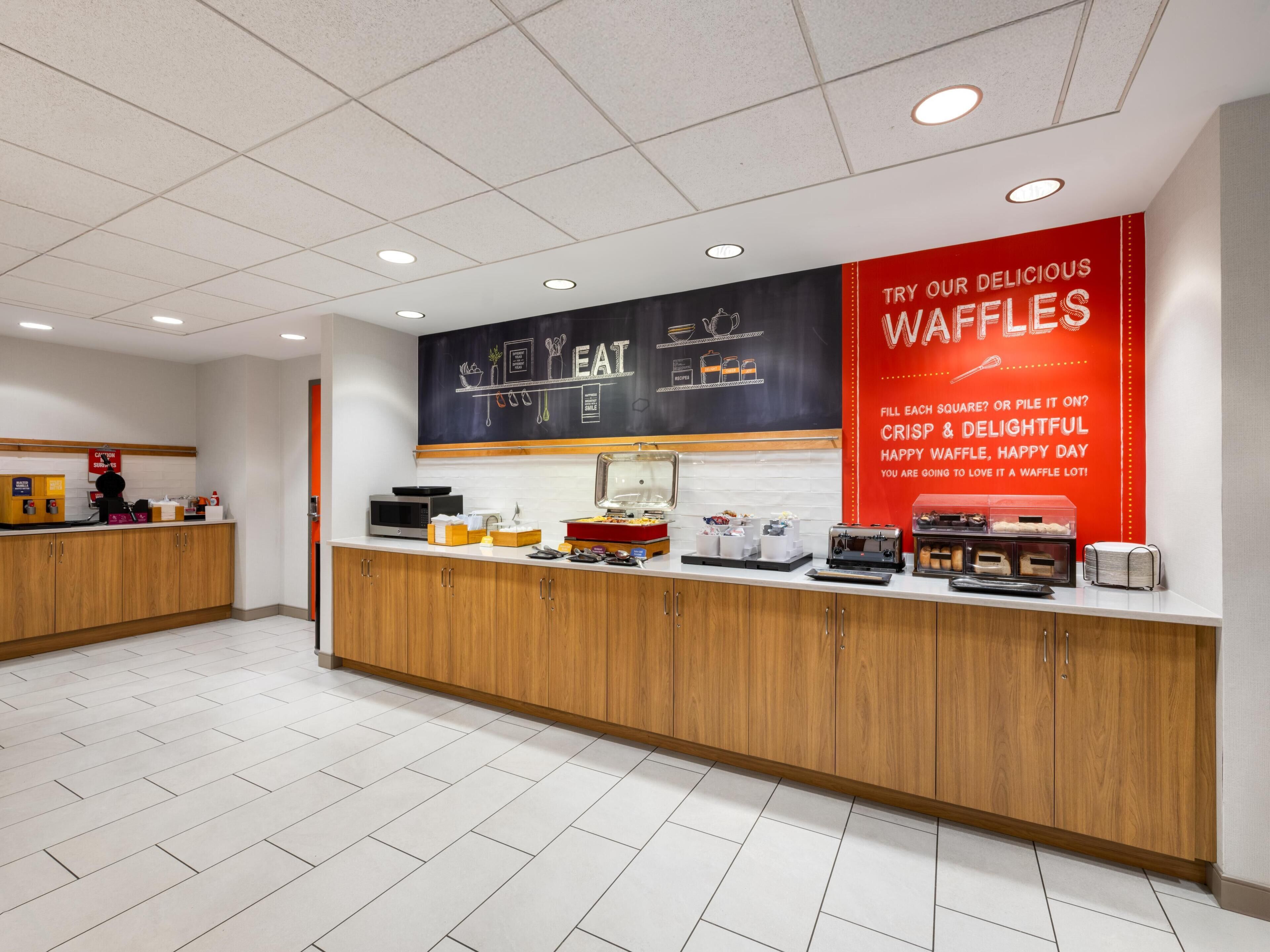 Frokostbuffé er inkludert hver dag