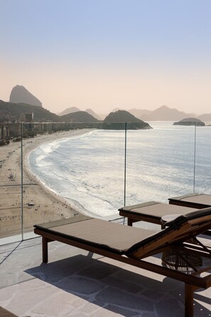 Rooftop terrace - Othon Palace Copacabana Rio (Rio de Janeiro)
