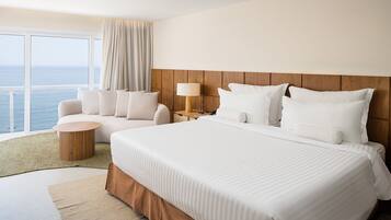 Presidential Suite, Sea View | Minibar, in-room safe, desk, blackout curtains