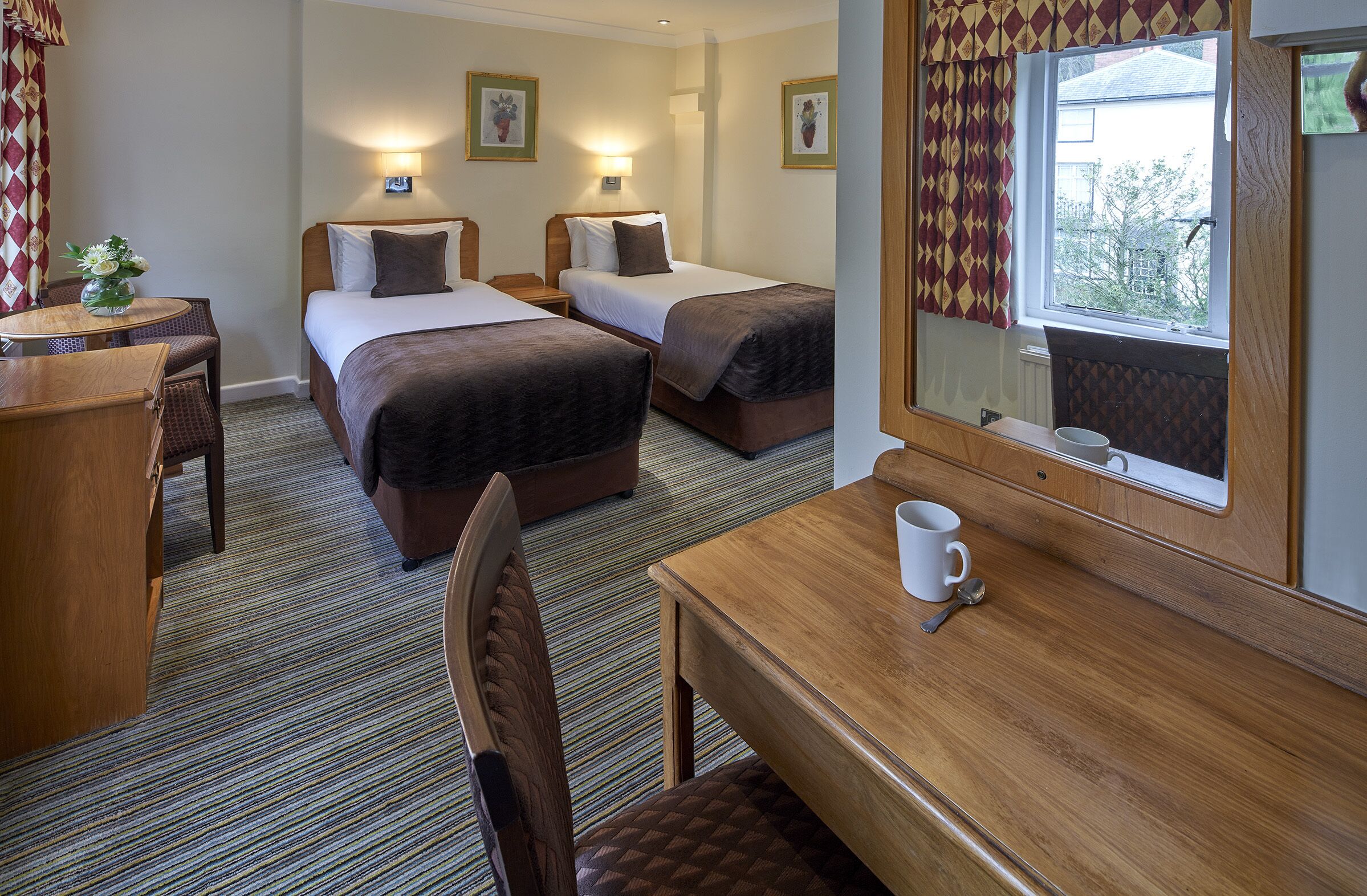 superior twin room, 2 single beds | hypo-allergenic bedding, in-room safe, individually decorated