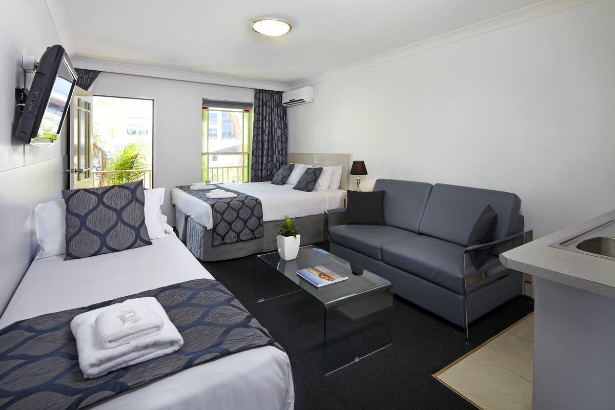 مكواة/لوح كي وأسرّة قابلة للطي وواي فاي مجانًا