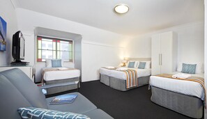 Family Studio (3rd Floor - No Lifts) | Iron/ironing board, rollaway beds, free WiFi