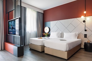 Down comforters, minibar, in-room safe, free WiFi