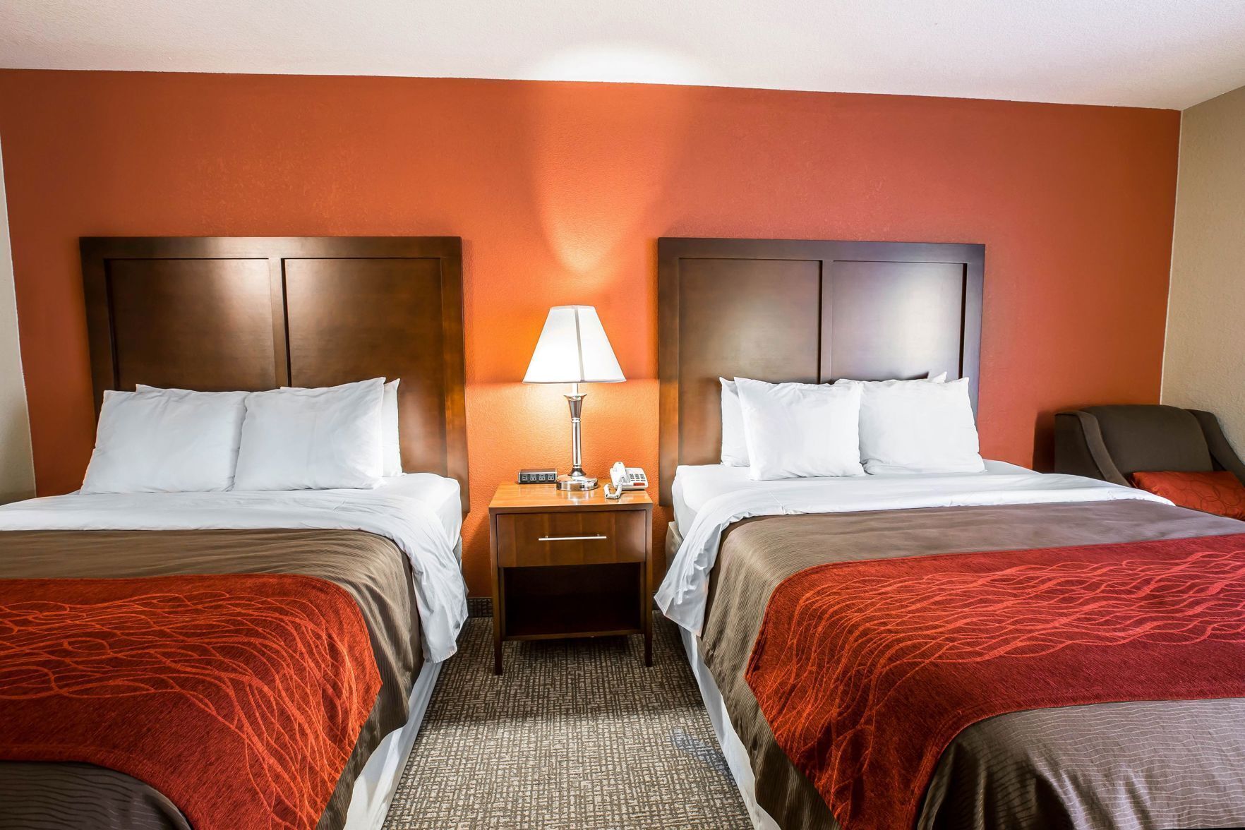 1 bedroom, premium bedding, desk, iron/ironing board